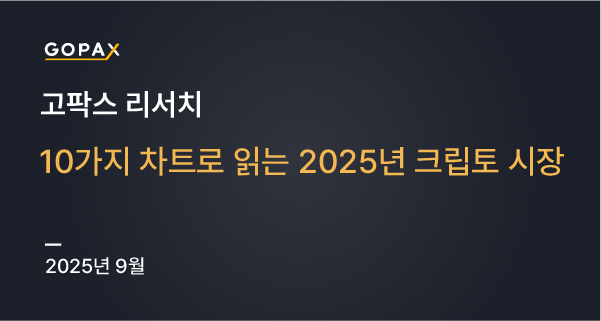 10가지 차트로 읽는 2025년 크립토 시장